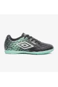 TÊNIS UMBRO FUTSAL CLASS NEO INFANTIL - Preto/verde