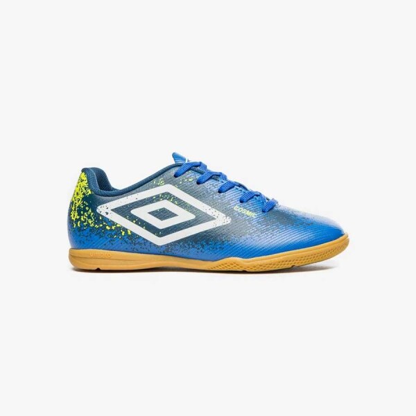 TÊNIS UMBRO FUTSAL COSMIC JR INFANTIL - Azul/branco