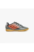 TÊNIS UMBRO FUTSAL COSMIC JR INFANTIL - Grafite/vermelho