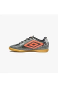 TÊNIS UMBRO FUTSAL COSMIC JR INFANTIL - Grafite/vermelho