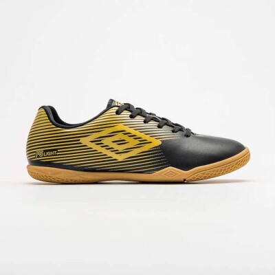 TÊNIS UMBRO FUTSAL F5 LIGHT - Preto/dourado