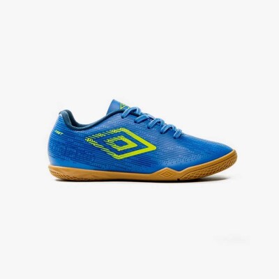 TÊNIS UMBRO FUTSAL FAST INFANTIL - Azul/verde