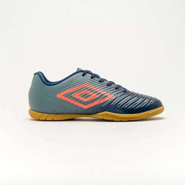 TÊNIS UMBRO FUTSAL FIFTY III - Marinho/laranja