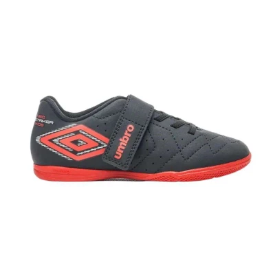TÊNIS UMBRO FUTSAL NEO STRIKER INF. - Preto/vermelho
