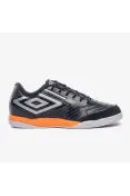 TÊNIS UMBRO FUTSAL PRO 5 BUMP CLUB ADULTO - Preto/prata