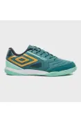 TÊNIS UMBRO FUTSAL PRO 5 BUMP CLUB ADULTO - Verde/dourado TÊNIS UMBRO FUTSAL PRO 5 BUMP CLUB ADULTO - Verde/dourado