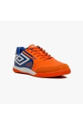 TÊNIS UMBRO FUTSAL PRO 5 BUMP CLUB - Laranja/azul
