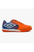 TÊNIS UMBRO FUTSAL PRO 5 BUMP CLUB - Laranja/azul