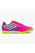 TÊNIS UMBRO FUTSAL PRO 5 BUMP CLUB - Pink/azul
