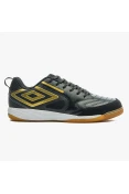 TÊNIS UMBRO FUTSAL PRO 5 BUMP CLUB - Preto/dourado