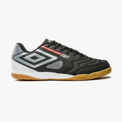 TÊNIS UMBRO FUTSAL PRO 5 BUMP CLUB - Preto/prata