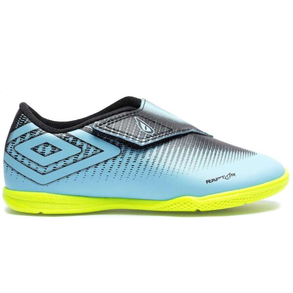 TÊNIS UMBRO FUTSAL RAPTOR 2.2 KIDS - Azul/verde
