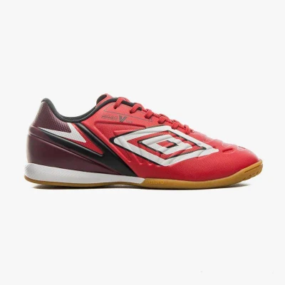 TÊNIS UMBRO FUTSAL SALA V CLUB - Vermelho/branco