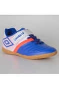 TÊNIS UMBRO FUTSAL SPIRITY INFANTIL - Azul/branco