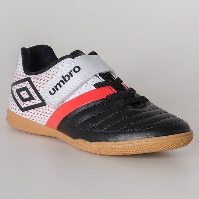TÊNIS UMBRO FUTSAL SPIRITY INFANTIL - Preto/branco