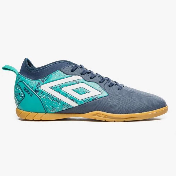 TÊNIS UMBRO FUTSAL TOCCO II CLUB MASCULINO - Marinho/branco