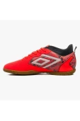 TÊNIS UMBRO FUTSAL TOCCO II CLUB MASCULINO - Vermelho/branco