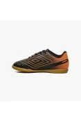 TÊNIS UMBRO FUTSAL WARSKIN INFANTIL - Preto/laranja