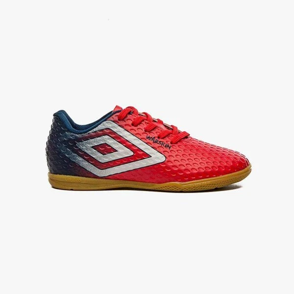 TÊNIS UMBRO FUTSAL WARSKIN INFANTIL - Vermelho/marinho
