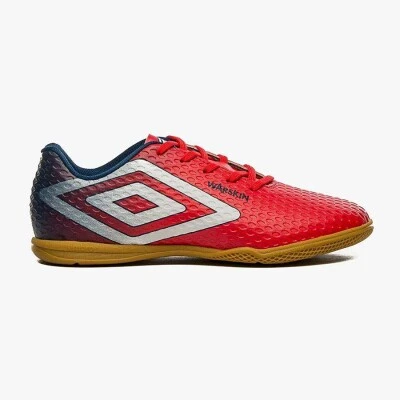 TÊNIS UMBRO FUTSAL WARSKIN - Vermelho/marinho