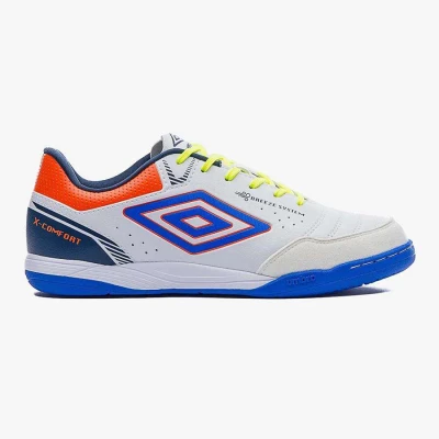 TÊNIS UMBRO FUTSAL X-COMFORT MASCULINO - Branco/azul