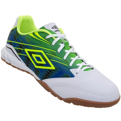 TÊNIS UMBRO INDOOR 2 LEAGUE - Branco/verde