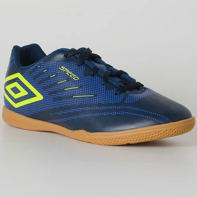 TÊNIS UMBRO INDOOR SPEED IV INFANTIL - Marinho/verde