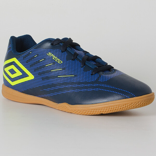 TÊNIS UMBRO INDOOR SPEED IV INFANTIL - Marinho/verde