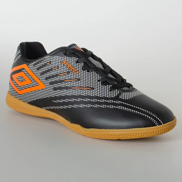 TÊNIS UMBRO INDOOR SPEED IV INFANTIL - Preto/laranja TÊNIS UMBRO INDOOR SPEED IV INFANTIL - Preto/laranja