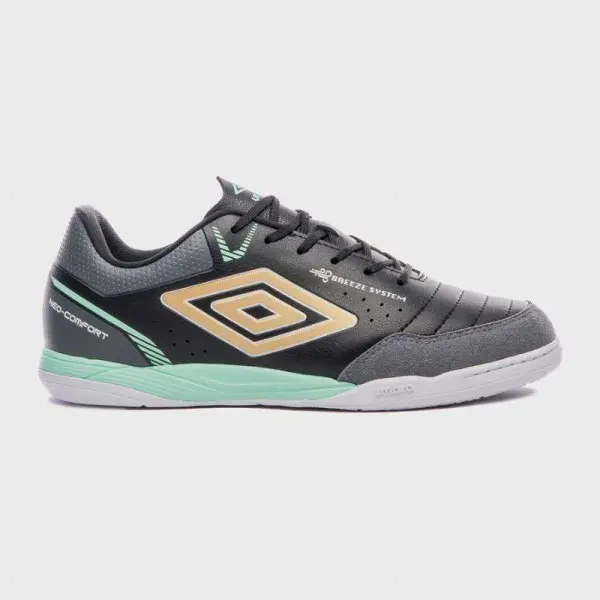 TÊNIS UMBRO NEO COMFORT FUTSAL - Preto/verde