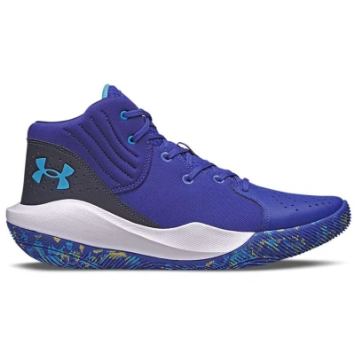 TÊNIS UNDER ARMOUR BASKET JET 21 MASCULINO - Azul/branco