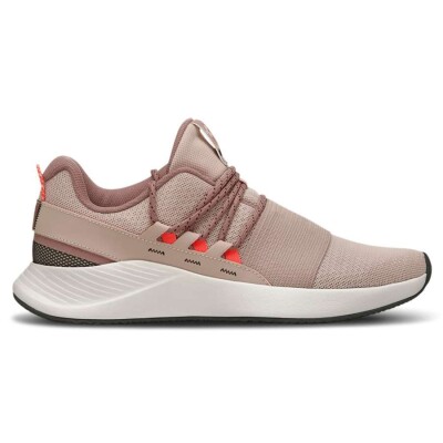 TÊNIS UNDER ARMOUR CHARGED BREATHE FEMININO - Rosa/branco