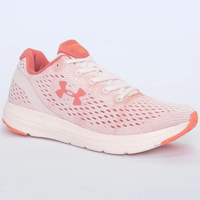 TÊNIS UNDER ARMOUR CHARGED IMPULSE FEMININO - Bege/pink