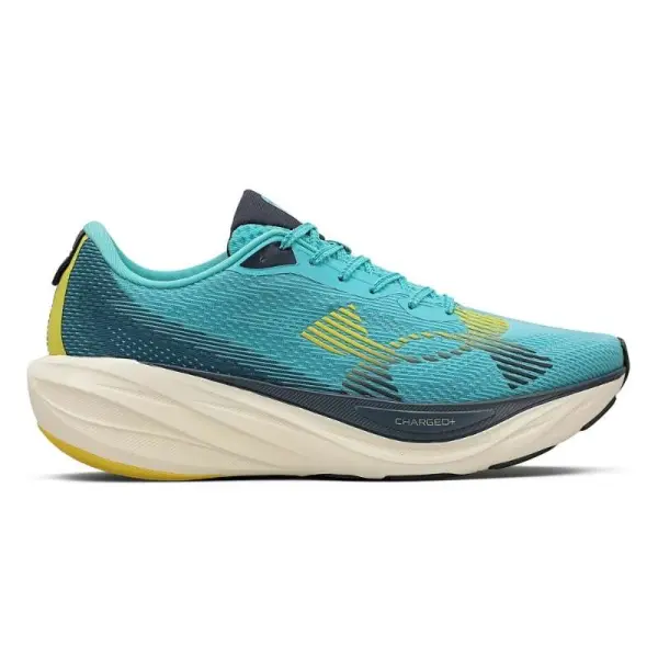 TÊNIS UNDER ARMOUR CHARGED NONSTOP UNISSEX - Azul celeste/amarelo