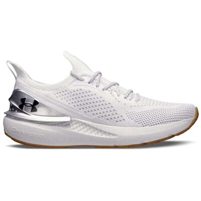 TÊNIS UNDER ARMOUR CHARGED QUICKER MASCULINO - Branco/prata TÊNIS UNDER ARMOUR CHARGED QUICKER MASCULINO - Branco/prata