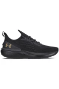 TÊNIS UNDER ARMOUR CHARGED QUICKER MASCULINO - Preto/dourado TÊNIS UNDER ARMOUR CHARGED QUICKER MASCULINO - Preto/dourado
