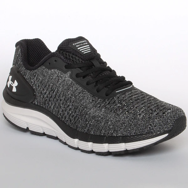 TÊNIS UNDER ARMOUR CHARGED SKYLINE MASCULINO - Preto/branco