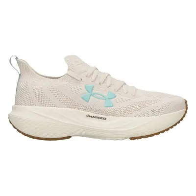 TÊNIS UNDER ARMOUR CHARGED SLIGHT 4 FEMININO - Branco/azul celeste