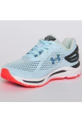 TÊNIS UNDER ARMOUR CHARGED SPREAD FEMININO - Azul celeste/preto