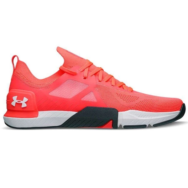 TÊNIS UNDER ARMOUR DE TREINO TRIBASE CROSS QUIRON UNISSEX - Laranja/branco