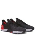 TÊNIS UNDER ARMOUR DE TREINO TRIBASE CROSS QUIRON UNISSEX - Preto/laranja