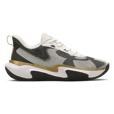 TÊNIS UNDER ARMOUR LAYUP - Branco/dourado