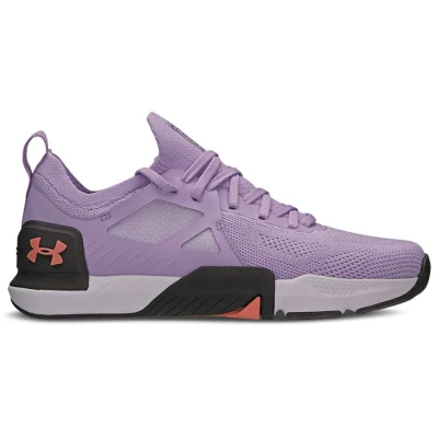 TÊNIS UNDER ARMOUR TRIBASE CROSS FEMININO - Lilas/salmao
