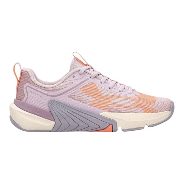 TÊNIS UNDER ARMOUR TRIBASE REPS 3 UNISSEX - Lilas/laranja