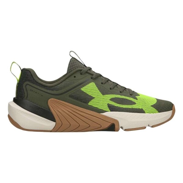 TÊNIS UNDER ARMOUR TRIBASE REPS 3 UNISSEX - Verde/verde limao
