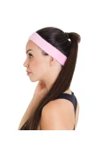 TESTEIRA NIKE SWOOSH HEADBAND - Rosa/branco TESTEIRA NIKE SWOOSH HEADBAND - Rosa/branco