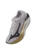 Tênis de Corrida Mizuno Hyperwarp Pro - Branco/dourado Tênis de Corrida Mizuno Hyperwarp Pro - Branco/dourado