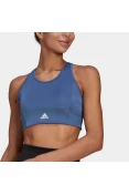 TOP 3-LISTRAS SPORT BRA ADIDAS FEMININO - Azul TOP 3-LISTRAS SPORT BRA ADIDAS FEMININO - Azul