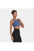 TOP 3-LISTRAS SPORT BRA ADIDAS FEMININO - Azul TOP 3-LISTRAS SPORT BRA ADIDAS FEMININO - Azul