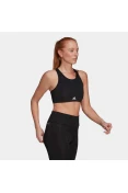 TOP 3-LISTRAS SPORT BRA ADIDAS FEMININO - Preto TOP 3-LISTRAS SPORT BRA ADIDAS FEMININO - Preto